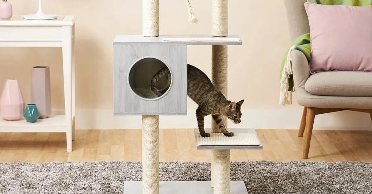 arbre a chat design luxe